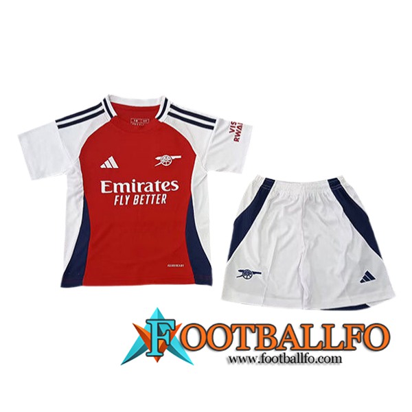 Camisetas De Futbol Arsenal Ninos Primera 2024/2025