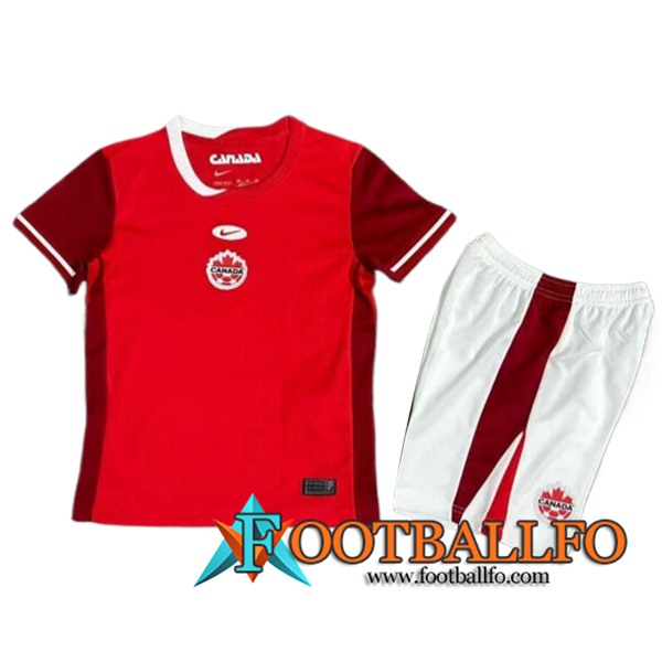 Camisetas De Futbol Canada Ninos Primera 2024/2025