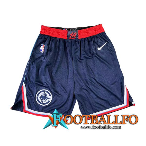 Cortos NBA Los Angeles Clipperss 2024/25 Azul/Rojo