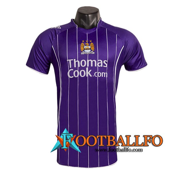 Camisetas De Futbol Manchester City Retro Segunda 2007/2008