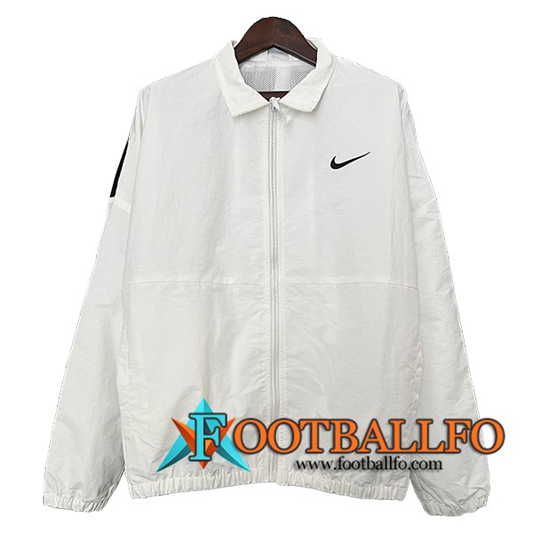 Rompevientos Nike Blanco/Negro 2024/2025