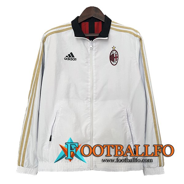 Rompevientos AC Milan Blanco/Blanco 2024/2025