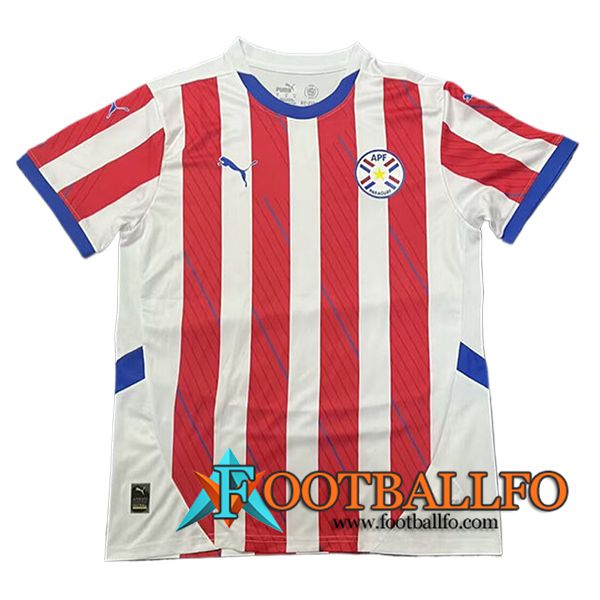 Camiseta Equipo Nacional Paraguay Primera 2024/2025