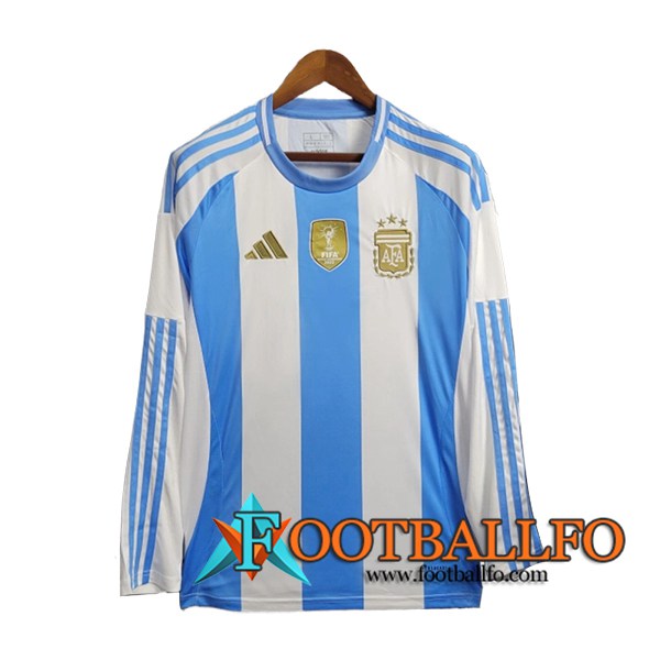 Camiseta Equipo Nacional Argentina Primera Manga Largas 2024/2025