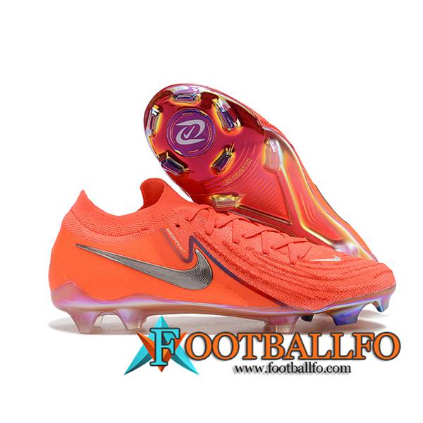 Nike Botas De Fútbol Phantom Luna Elite NU FG Naranja -02