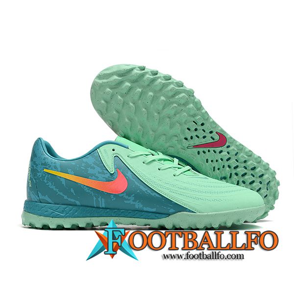 Nike Botas De Fútbol Phantom GX II ACAD LV8 TF Verde/Azul