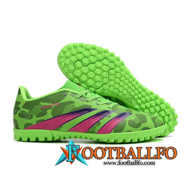 Adidas Botas De Fútbol Predator Club TF Verde/Gris/Violeta