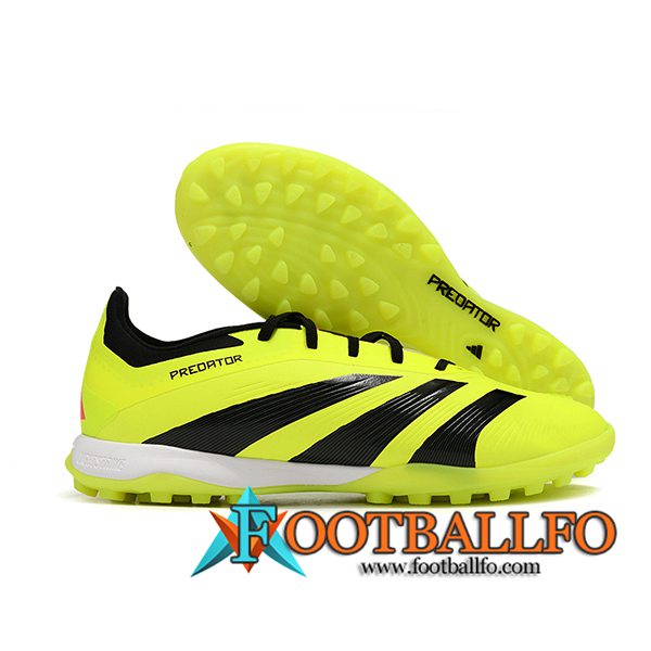 Adidas Botas De Fútbol PREDATOR 24 ELITE TF BOOTS Negro/Amarillo