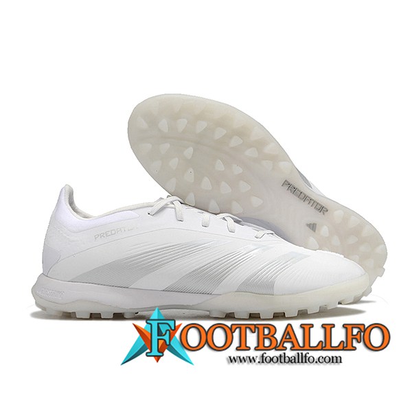 Adidas Botas De Fútbol PREDATOR 24 ELITE TF BOOTS Blanco/Gris