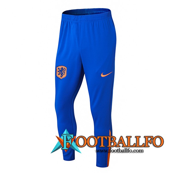 Pantalon Entrenamiento Países Bajos Naranja/Azul 2024/2025