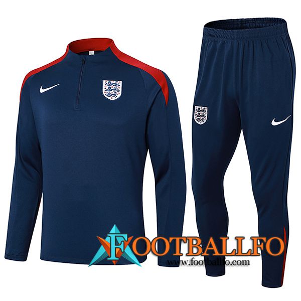 Chandal Equipos De Futbol Inglaterra Azul/Rojo 2024/2025