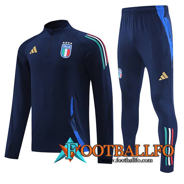 Chandal Equipos De Futbol Italia azul real 2024/2025 -02