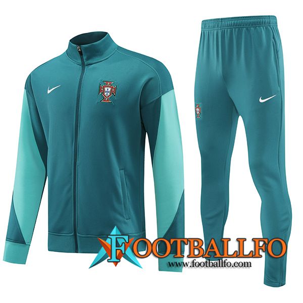 Chandal Equipos De Futbol Chaquetas Portugal Verde 2024/2025