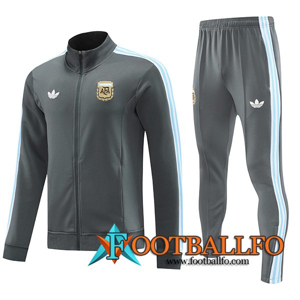 Chandal Equipos De Futbol Chaquetas Argentina Gris 2024/2025