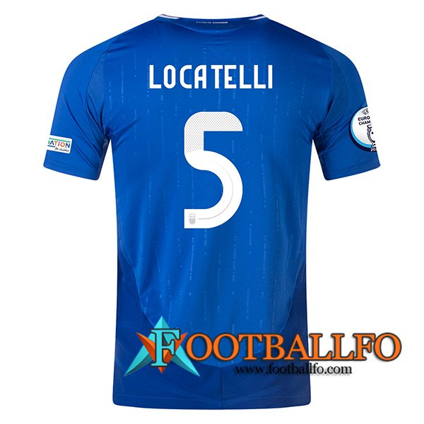 Camisetas De Futbol Italia (LOCATELLI #5) UEFA Euro 2024 Primera