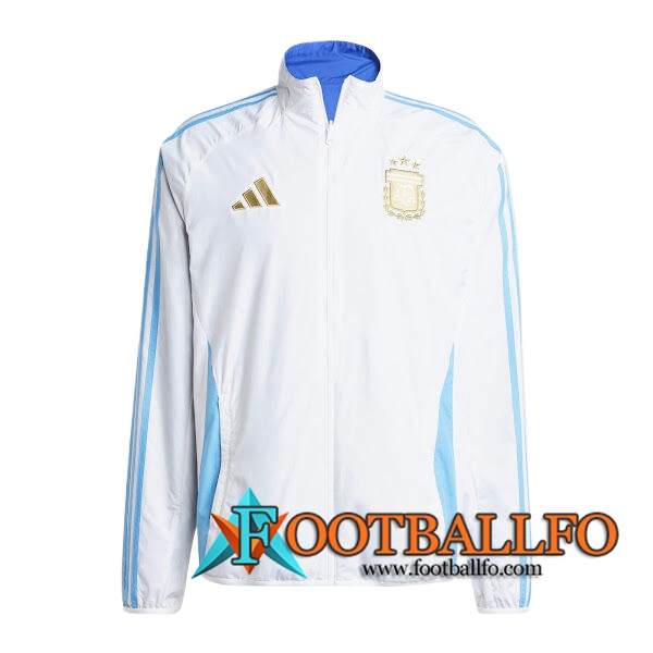 Rompevientos Argentina Blanco/Azul 2024/2025