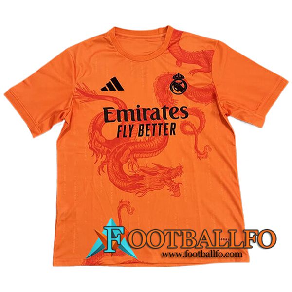 Camisetas De Futbol Real Madrid Special Edition Naranja 2024/2025