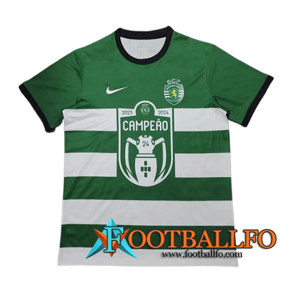 Camisetas De Futbol Sporting Portugal Special Champion Verde 2024/2025