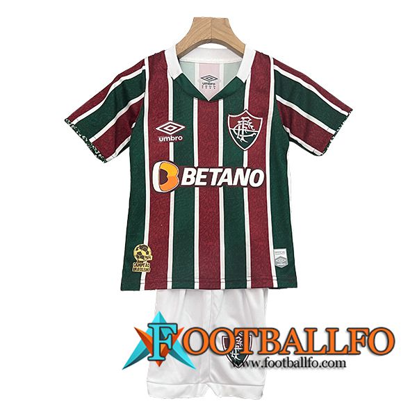 Camisetas De Futbol Fluminense Ninos Primera 2024/2025