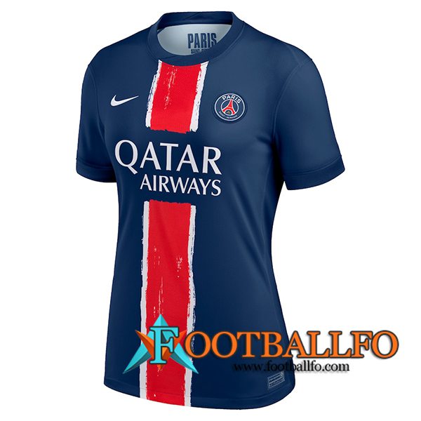 Nueva Camisetas De Futbol PSG Mujer Primera 2024/2025