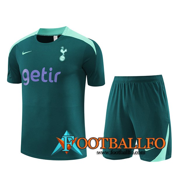 Camiseta Entrenamiento Tottenham Hotspur Verde 2024/2025