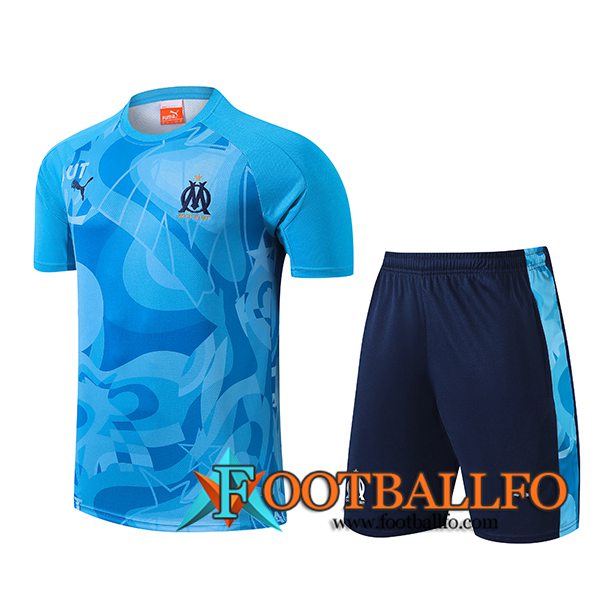 Camiseta Entrenamiento Marsella Azul 2024/2025