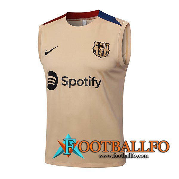 Chalecos De Futbol FC Barcelona Marrón/Azul/Rojo 2024/2025