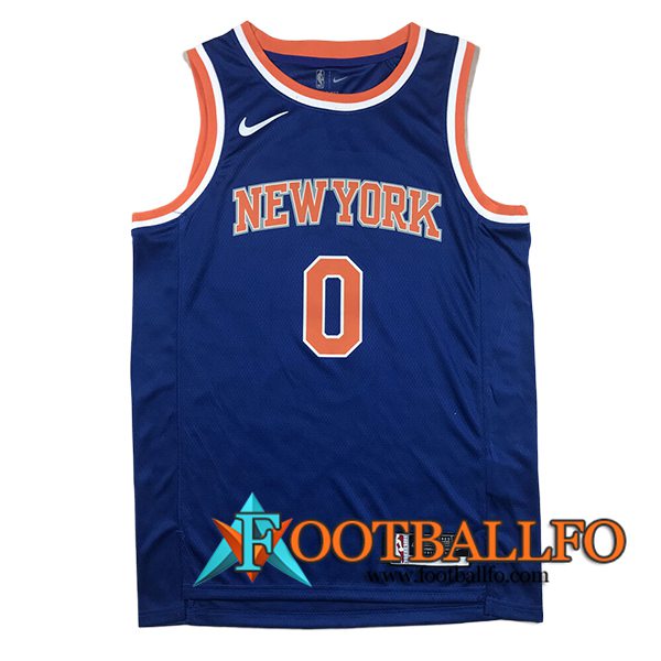 Camisetas NBA New York Knicks (DIVINCENZO #0) 2024/25 Azul/Naranja