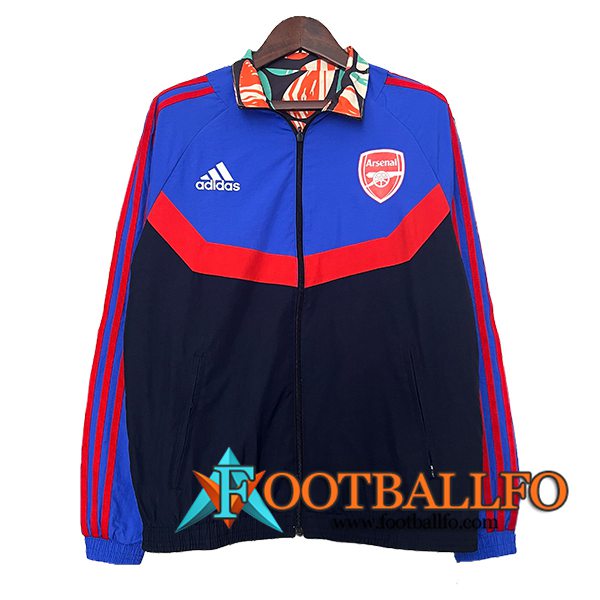 Rompevientos Arsenal Negro/Azul/Rojo 2024/2025