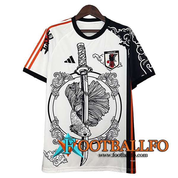 Camiseta Equipo Nacional Japon Special Edition Blanco/Negro 2024/2025