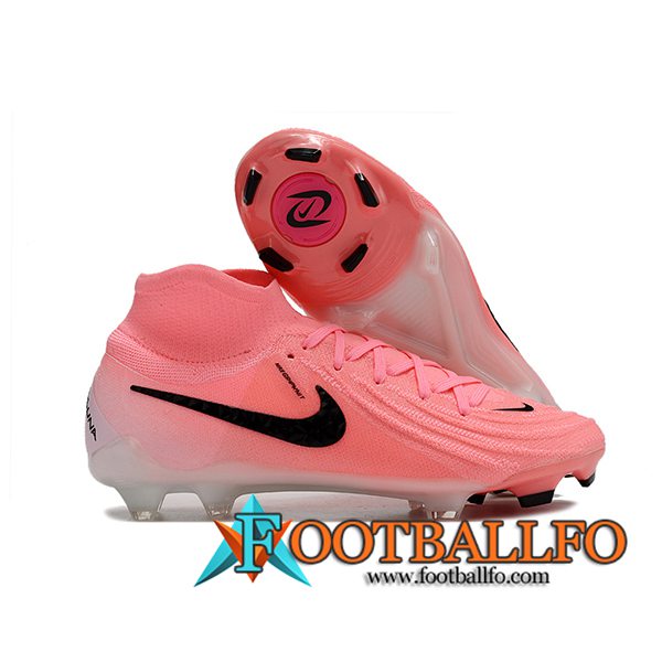 Nike Botas De Fútbol Phantom Luna Elite NU FG Rosa/Negro -03