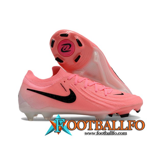 Nike Botas De Fútbol Phantom Luna Elite NU FG Rosa/Negro -02