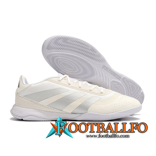 Adidas Botas De Fútbol PREDATOR 24 ELITE IC BOOTS Beige/Gris