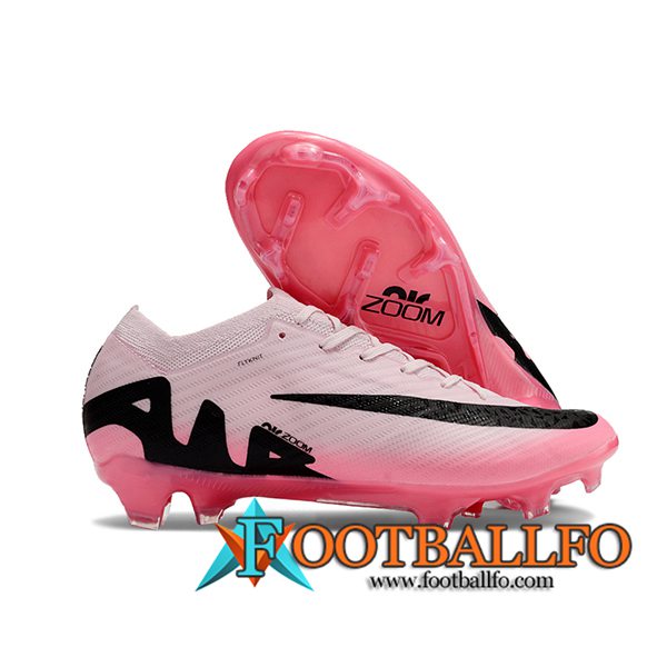 Nike Botas De Fútbol AIR Zoom Mercurial Vapor 15 Elite XXV FG Rosa/Negro