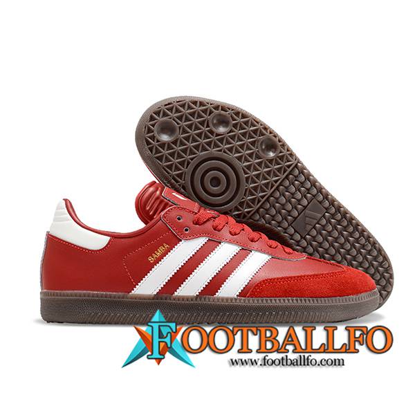 Adidas Botas De Fútbol SAMBA MESSI INDOOR BOOTS Rojo/Blanco