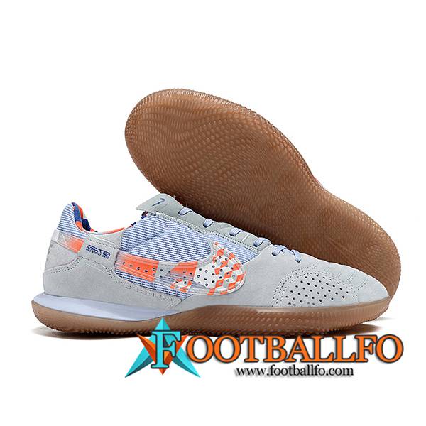 Nike Botas De Fútbol Streetgato Gris/Azul/Naranja