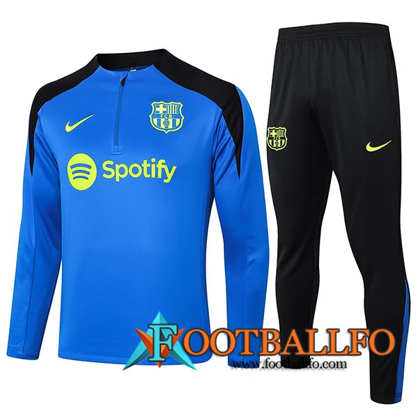 Chandal Equipos De Futbol FC Barcelona Azul/Negro 2024/2025