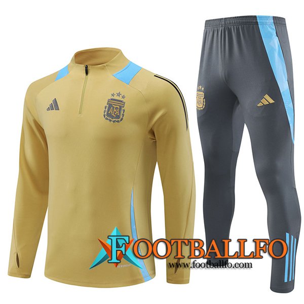 Chandal Equipos De Futbol Argentina Amarillo/Azul 2024/2025