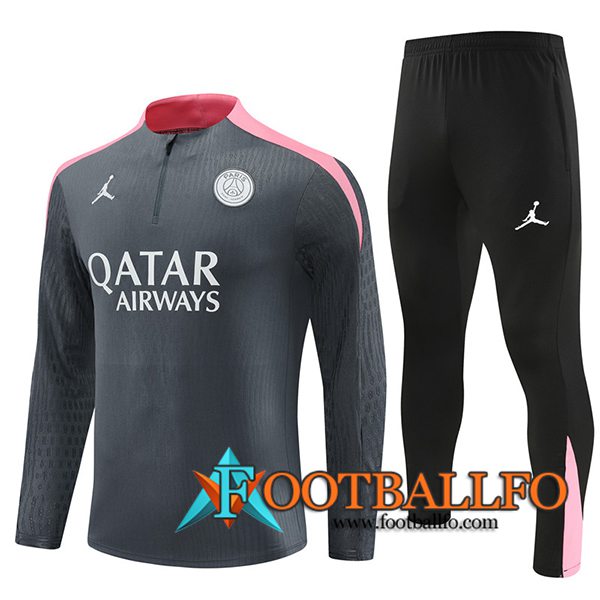 Chandal Equipos De Futbol PSG Gris Oscuro 2024/2025