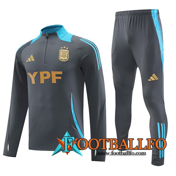 Chandal Equipos De Futbol Argentina Gris/Azul 2024/2025