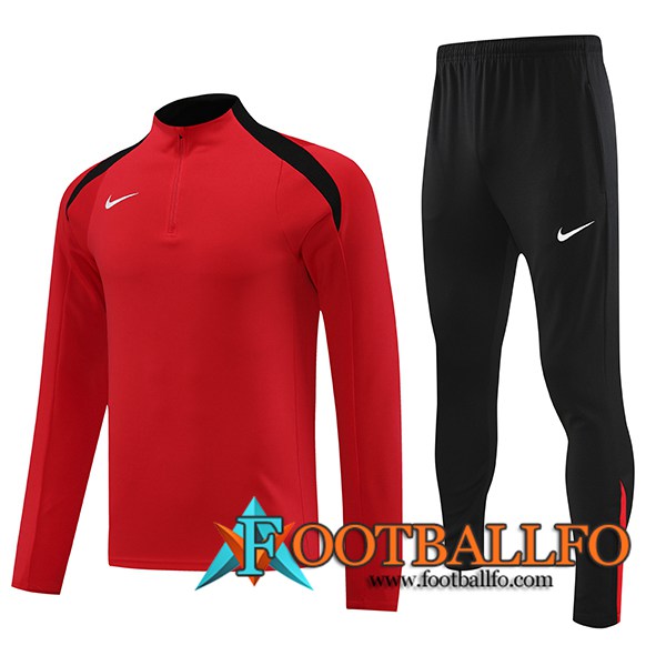 Chandal Equipos De Futbol Nike Rojo/Negro 2024/2025