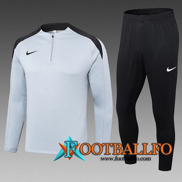 Chandal Equipos De Futbol Nike Ninos Gris/Negro 2024/2025