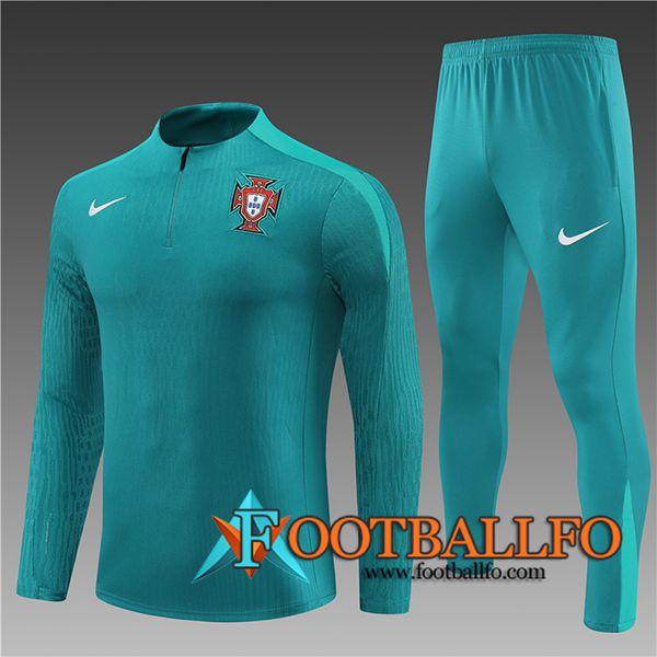 Chandal Equipos De Futbol Portugal Ninos Verde 2024/2025