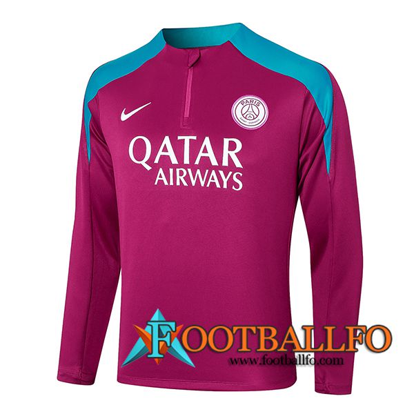 Sudadera De Entrenamiento PSG Violeta/Azul 2024/2025