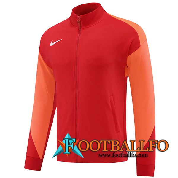 Chaquetas Futbol Nike Rojo/Naranja 2024/2025