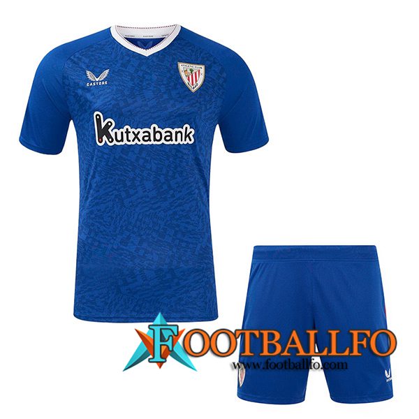 Nueva Camisetas De Futbol Athletic Bilbao Ninos Segunda 2024/2025