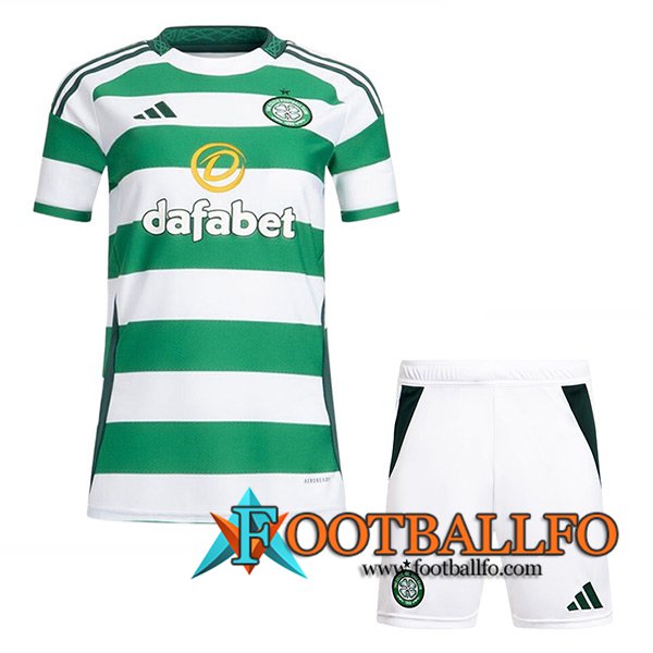 Nueva Camisetas De Futbol Celtic FC Ninos Primera 2024/2025