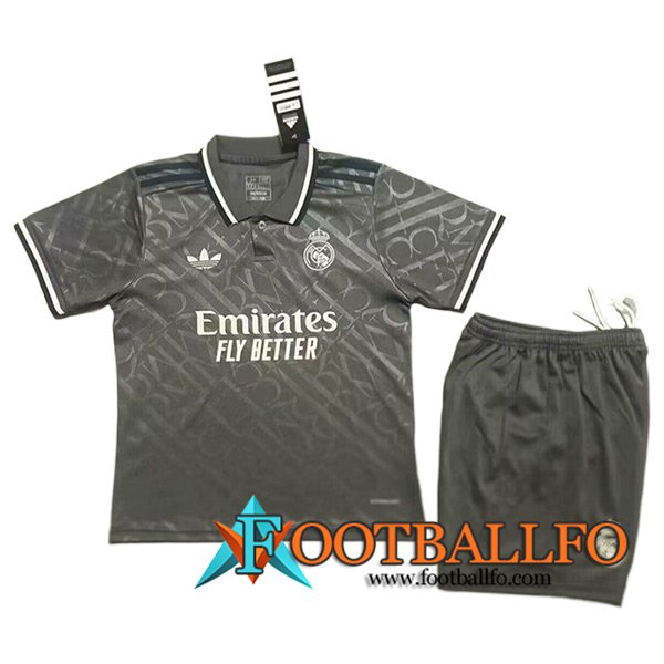 Camisetas De Futbol Real Madrid Ninos Tercera 2024/2025