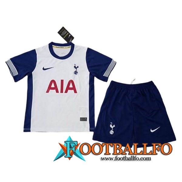 Camisetas De Futbol Tottenham Hotspur Ninos Primera 2024/2025