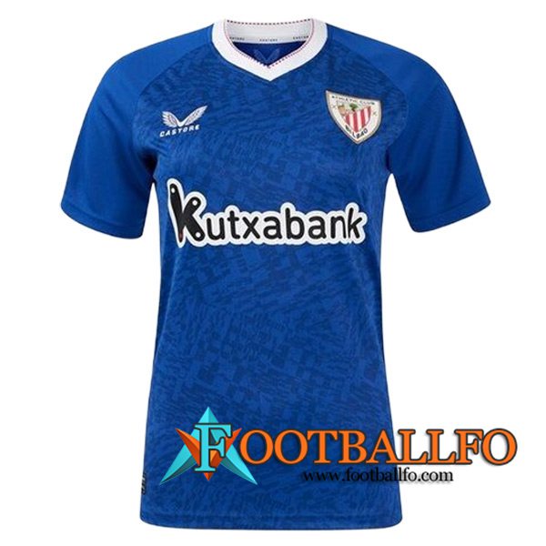 Nueva Camisetas De Futbol Athletic Bilbao Mujer Segunda 2024/2025